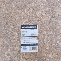 Photo produit - Paillis de Miscanthus 140l